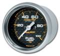 Fuel Pressure Gauge - Fuel Pressure Gauge - Auto Meter - Carbon Fiber Electric Fuel Pressure Gauge - Auto Meter 4763 UPC: 046074047633