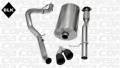 Touring Cat-Back Exhaust System - Corsa Performance 14915BLK UPC: 847466011733