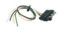 4-Wire Flat Connector Vehicle To Trailer Wiring Connector - Hopkins Towing Solution 48115B UPC: