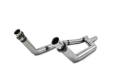 Exhaust Pipes and Tail Pipes - Exhaust Pipe - MBRP Exhaust - Competition Series Off Road H-Pipe - MBRP Exhaust C7214304 UPC: 882663112173