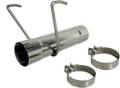 XP Series Single System Muffler Delete Pipe - MBRP Exhaust MDS9017 UPC: 882963103970