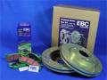 S3 Kits Greenstuff 6000 and GD Rotors Truck and SUV - EBC Brakes S3KF1199 UPC: 847943033104