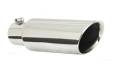 Polished Stainless Steel Exhaust Tip - Gibson Performance 500437 UPC: 677418023497