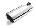 Polished Stainless Steel Exhaust Tip - Gibson Performance 500434 UPC: 677418024524