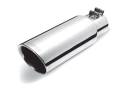 Polished Stainless Steel Exhaust Tip - Gibson Performance 500433 UPC: 677418023824