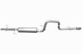 Cat Back Single Straight Rear Exhaust - Gibson Performance 618707 UPC: 677418012132