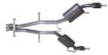 Cat Back Dual Split Rear Exhaust System - Gibson Performance 620003 UPC: 677418022735