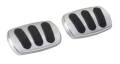 Billet Aluminum Curved Brake/Clutch Pedal Pad - Lokar BAG-6139 UPC: 847087009355