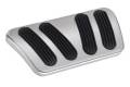 Billet Aluminum Curved Automatic Brake Pedal Pad - Lokar BAG-6176 UPC: 847087018159