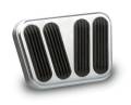 Billet Aluminum Brake And Clutch Pedal Pad - Lokar BAG-6090 UPC: 815470005093