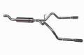 Cat Back Dual Split Rear Exhaust System - Gibson Performance 66502 UPC: 677418008395