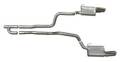 Cat Back Dual Split Rear Exhaust System - Gibson Performance 319005 UPC: 677418017359