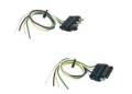 4-Wire Flat Connector Vehicle To Trailer Wiring Connector - Hopkins Towing Solution 48175 UPC: 079976481755