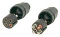 Hopkins Towing Solution - 4-Pole In-Line Connector Set - Hopkins Towing Solution 11147955 UPC: 079976479554