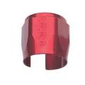 Tube Seal Hose End Red Anodize Finish - Russell 620200 UPC: 087133202013