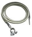 Stainless Braided Diamondback Shielded Battery Cable - Taylor Cable 20015 UPC: 088197200151