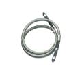 Stainless Braided Diamondback Shielded Battery Cable - Taylor Cable 20110 UPC: 088197201103