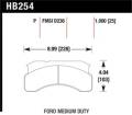Disc Brake Pad - Hawk Performance HB254P1.00 UPC: 840653040165