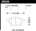 Disc Brake Pad - Hawk Performance HB269F.763A UPC: 840653013787