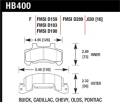 Disc Brake Pad - Hawk Performance HB400F.630 UPC: 840653013336