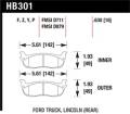 Disc Brake Pad - Hawk Performance HB301Y.630 UPC: 840653060170