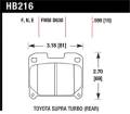 Disc Brake Pad - Hawk Performance HB216F.590 UPC: 840653011363