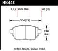 Disc Brake Pad - Hawk Performance HB448F.610 UPC: 840653013985