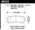 Disc Brake Pad - Hawk Performance HB359Z.543 UPC: 840653050744