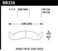 Disc Brake Pad - Hawk Performance HB334Y.736 UPC: 840653060415