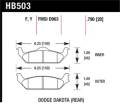 Disc Brake Pad - Hawk Performance HB503Y.790 UPC: 840653060910