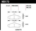 Disc Brake Pad - Hawk Performance HB173F.570 UPC: 840653010793