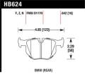 Disc Brake Pad - Hawk Performance HB624B.642 UPC: 840653069531