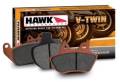 Non-Asbestos Organic Disc Brake Pads - Hawk Performance HMC1002 UPC: 840653085012