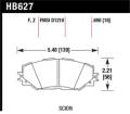 Disc Brake Pad - Hawk Performance HB627Z.690 UPC: 840653061498