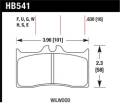 Disc Brake Pad - Hawk Performance HB541F.630 UPC: 840653015248