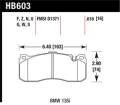 Disc Brake Pad - Hawk Performance HB603F.616 UPC: 840653015491
