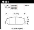 Disc Brake Pad - Hawk Performance HB158R.515 UPC: 840653078663