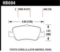 Disc Brake Pad - Hawk Performance HB694Z.580 UPC: 840653063133