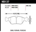 Disc Brake Pad - Hawk Performance HB137N.690 UPC: 840653030487