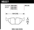 Disc Brake Pad - Hawk Performance HB227N.630 UPC: 840653031453