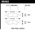 Disc Brake Pad - Hawk Performance HB462Y.827 UPC: 840653060538