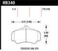 Disc Brake Pad - Hawk Performance HB340F.710 UPC: 840653015200
