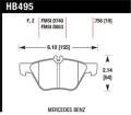 Disc Brake Pad - Hawk Performance HB495F.756 UPC: 840653014418