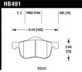 Disc Brake Pad - Hawk Performance HB491F.693 UPC: 840653014371