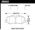Disc Brake Pad - Hawk Performance HB682Y.657 UPC: 840653062723