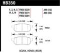 Disc Brake Pad - Hawk Performance HB350F.496 UPC: 840653012827