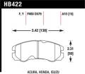 Disc Brake Pad - Hawk Performance HB422F.610 UPC: 840653013558