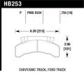 Disc Brake Pad - Hawk Performance HB253P.750 UPC: 840653040158
