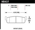 Disc Brake Pad - Hawk Performance HB437F.585 UPC: 840653013879