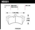 Disc Brake Pad - Hawk Performance HB501F.625 UPC: 840653014470